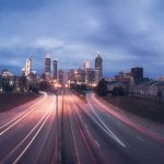 Atlanta, GA at night