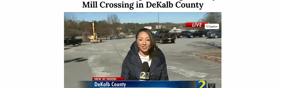 Dec. 2020 – Friday’s Plaza Demolition Gets Local TV Coverage